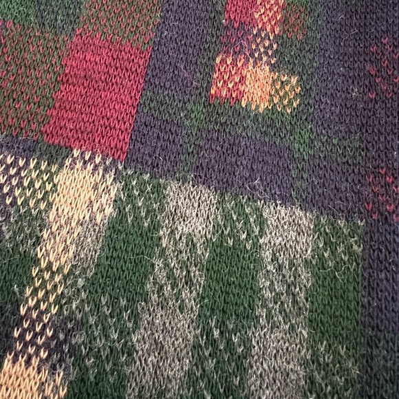 The Italian sweater.co Wool blend made in Italy grandpa sweater Sz XL - Picture 4 of 7